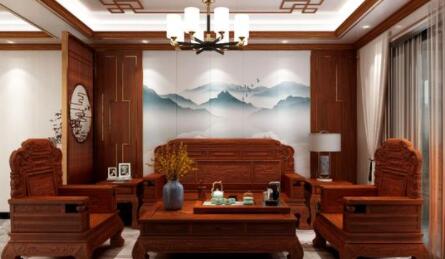 翠屏如何装饰中式风格客厅？